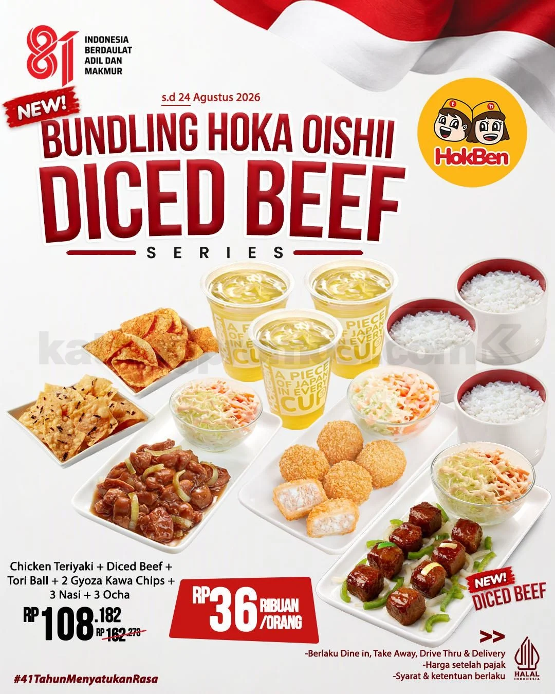 HokBen Tawarkan Bundling Diced Beef Murah Hingga 2026