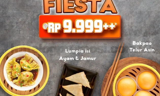 imperial kitchen dimsum fiesta mulai rp9 999 hingga 2026