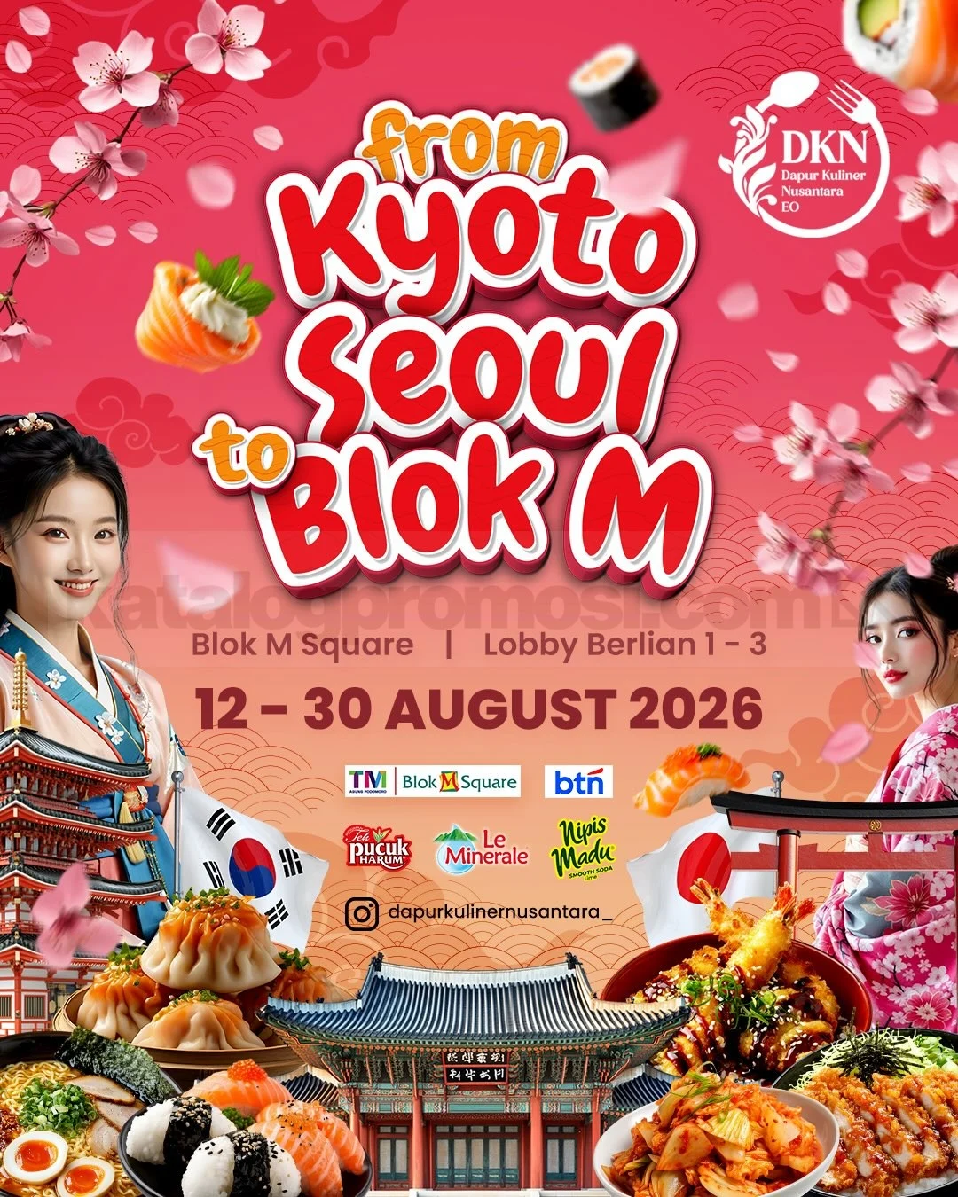 Jelajah Rasa Asia: Jepang & Korea di Blok M Square