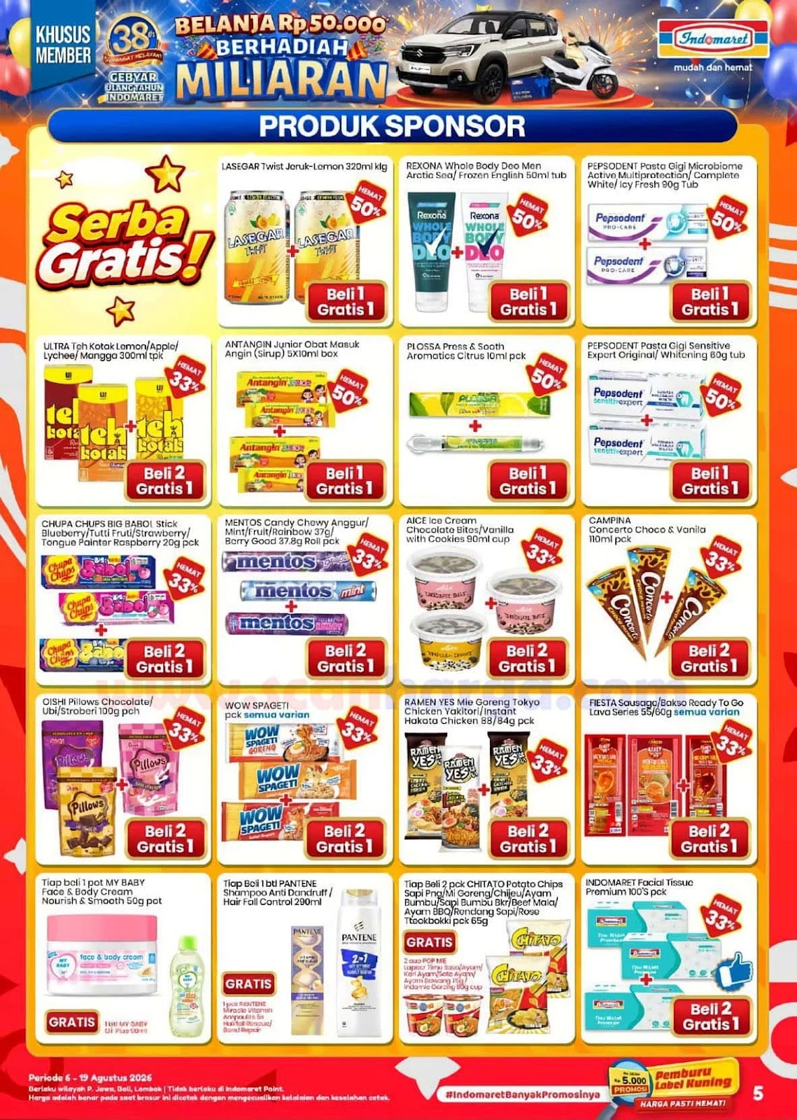 Katalog Indomaret Promo 13-19 Agustus 2026: Hemat Maksimal!