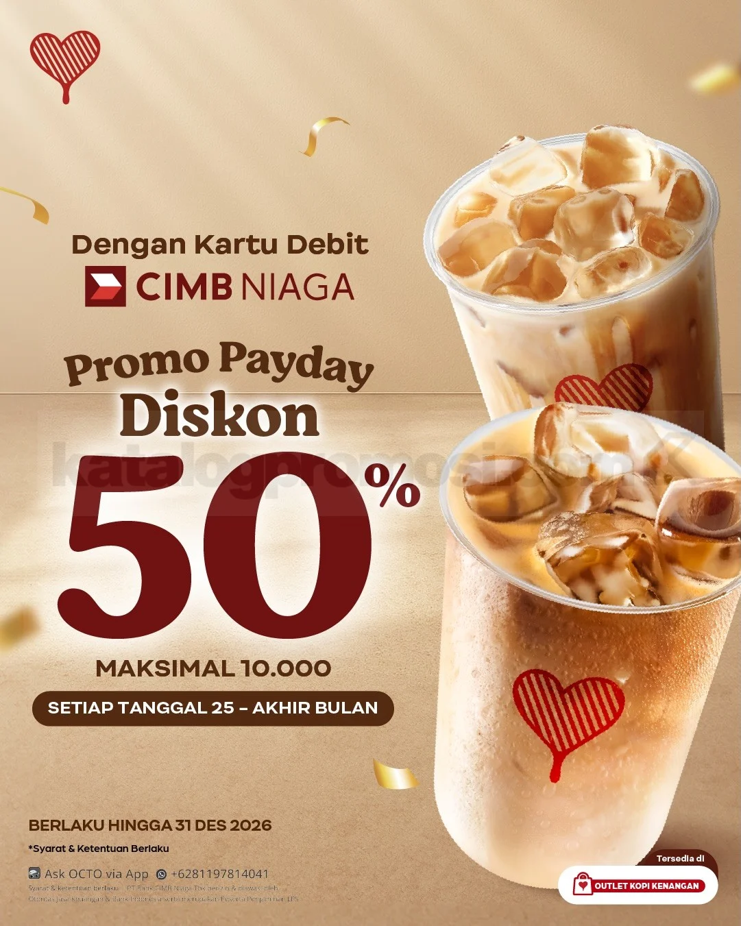 Kopi Kenangan Payday: Banjir Promo Hingga 65% Akhir 2026