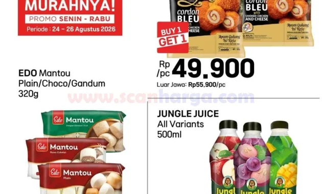 lotte mart promo weekday serbu 24 26 agustus 2026