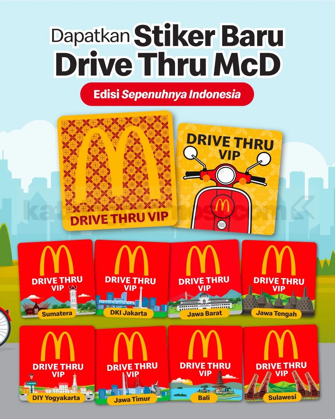 McD Rayakan 8.8 National Drive Thru Day 2026