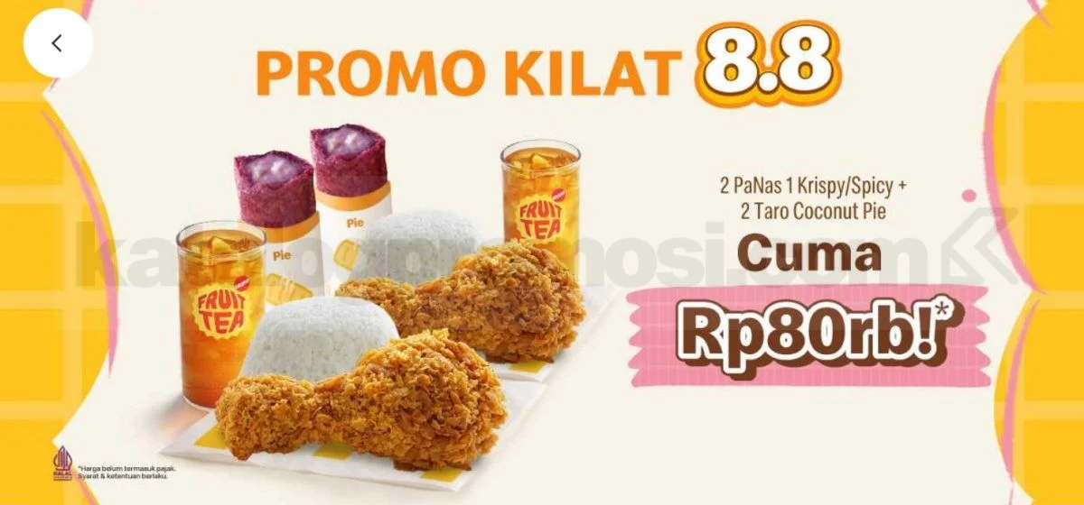McDonald's Hadirkan Promo Kilat 8.8 Spesial untuk Anda