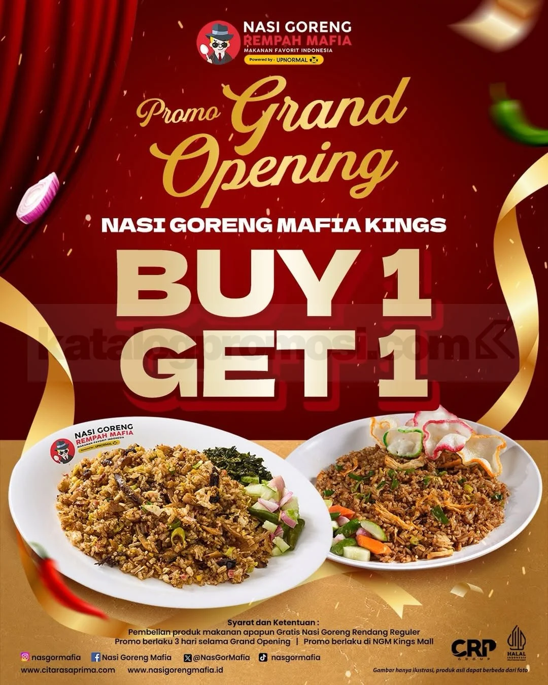 Nasgor Mafia: Beli 1 Gratis 1 di Kings Mall Bandung!