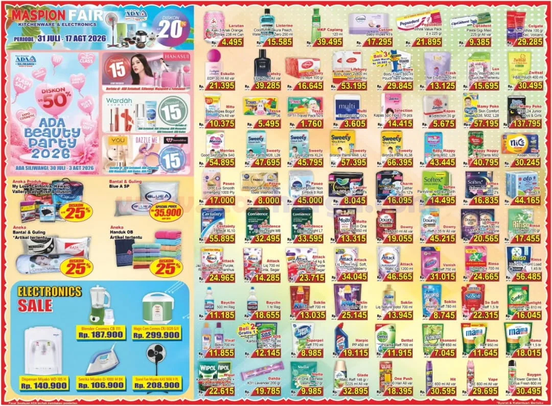 Promo ADA Swalayan: Katalog 1-2 Agustus 2026 Terbaru