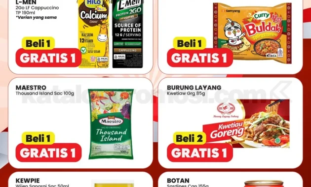 promo alfamart 8 8 banjir diskon beli 1 gratis 1 2 gratis 1