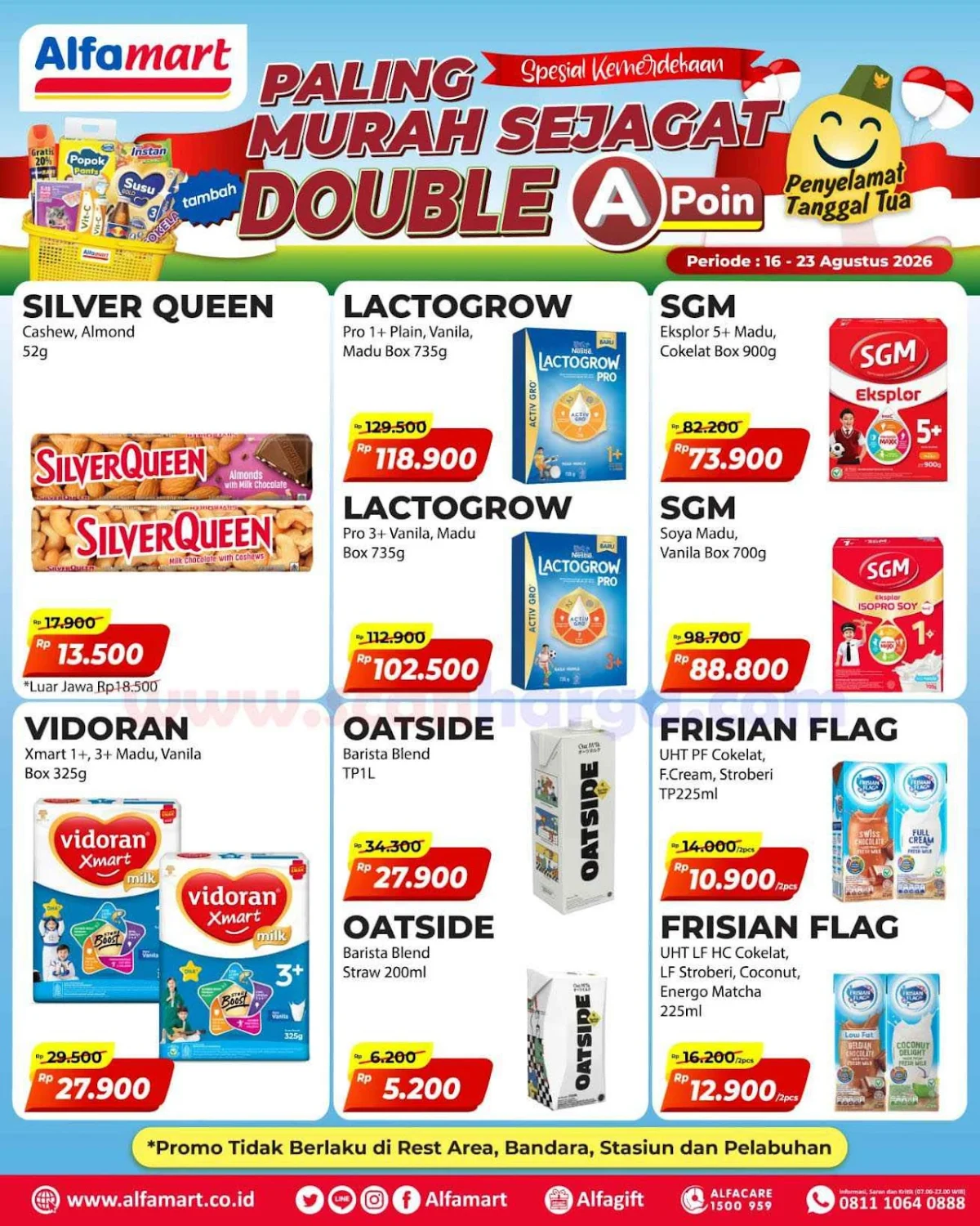 Promo Alfamart: Banjir Diskon Periode 16-23 Agustus 2026