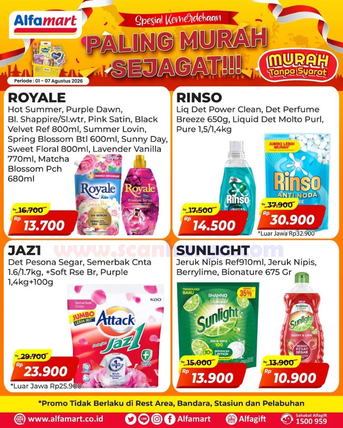 Promo Alfamart: Diskon Heboh 1-7 Agustus 2026!