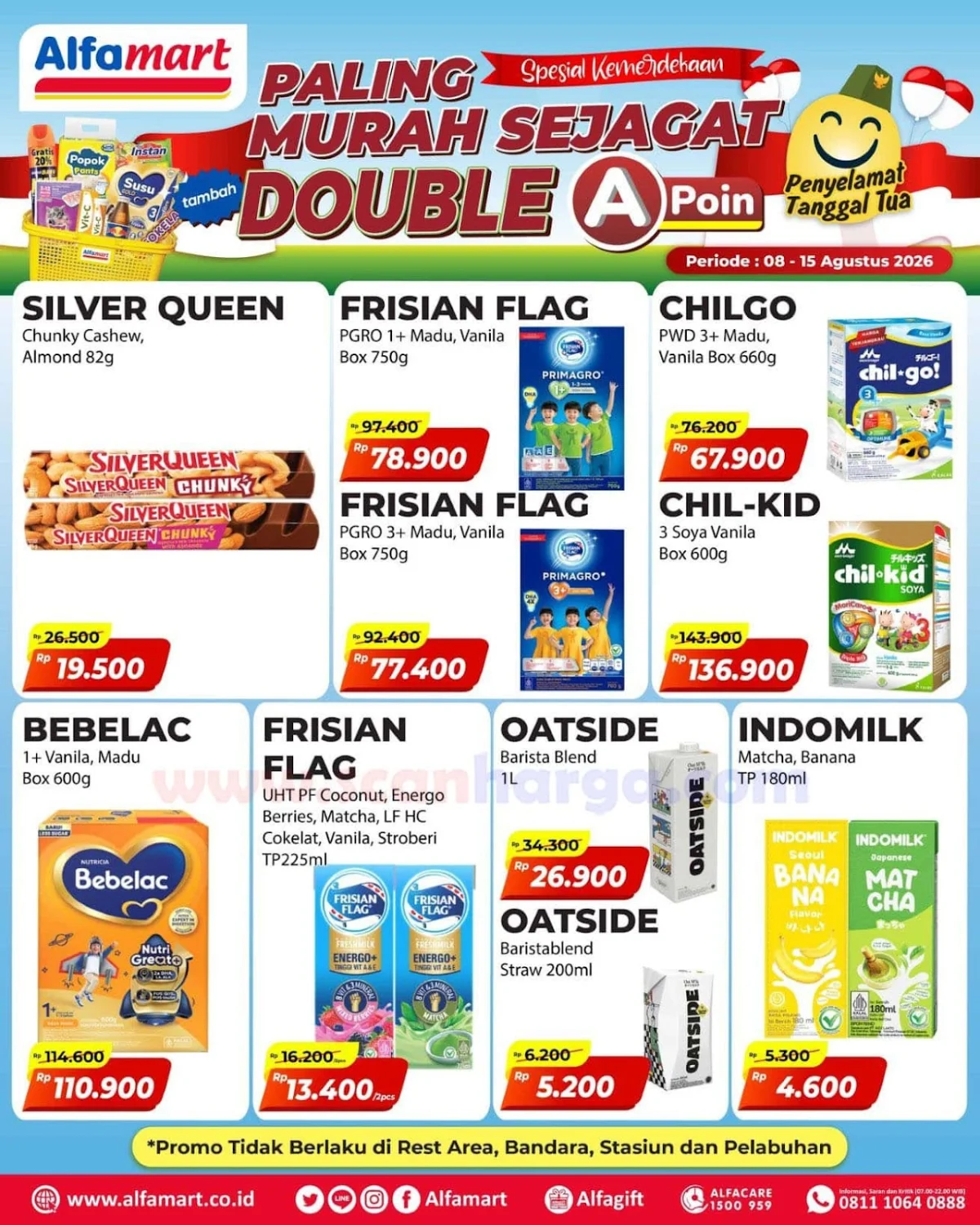 Promo Alfamart: Serba Hemat 8-15 Agustus 2026!