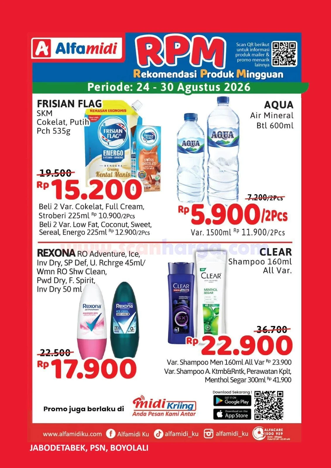 Promo Alfamidi RPM: Hemat Belanja Mingguan 24-30 Agustus 2026