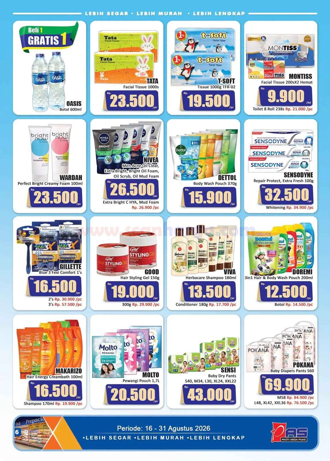 Promo Hari Hari Swalayan: Banjir Diskon Agustus 2026