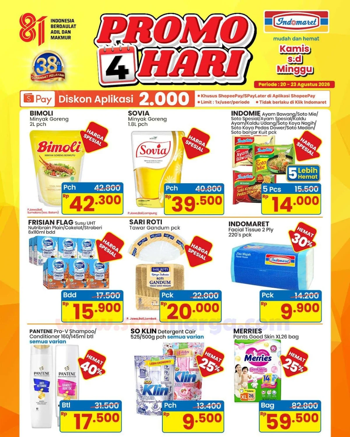 Promo Indomaret 4 Hari: Hemat Besar Kebutuhan Harian