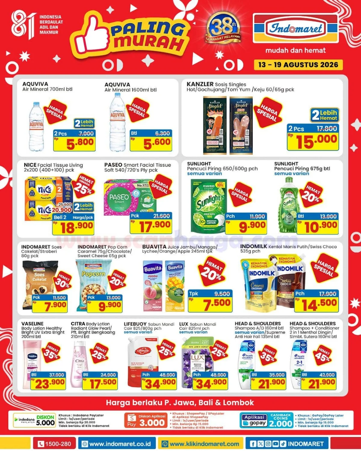 Promo Indomaret: Banjir Diskon Kebutuhan Rumah 13-19 Agustus 2026