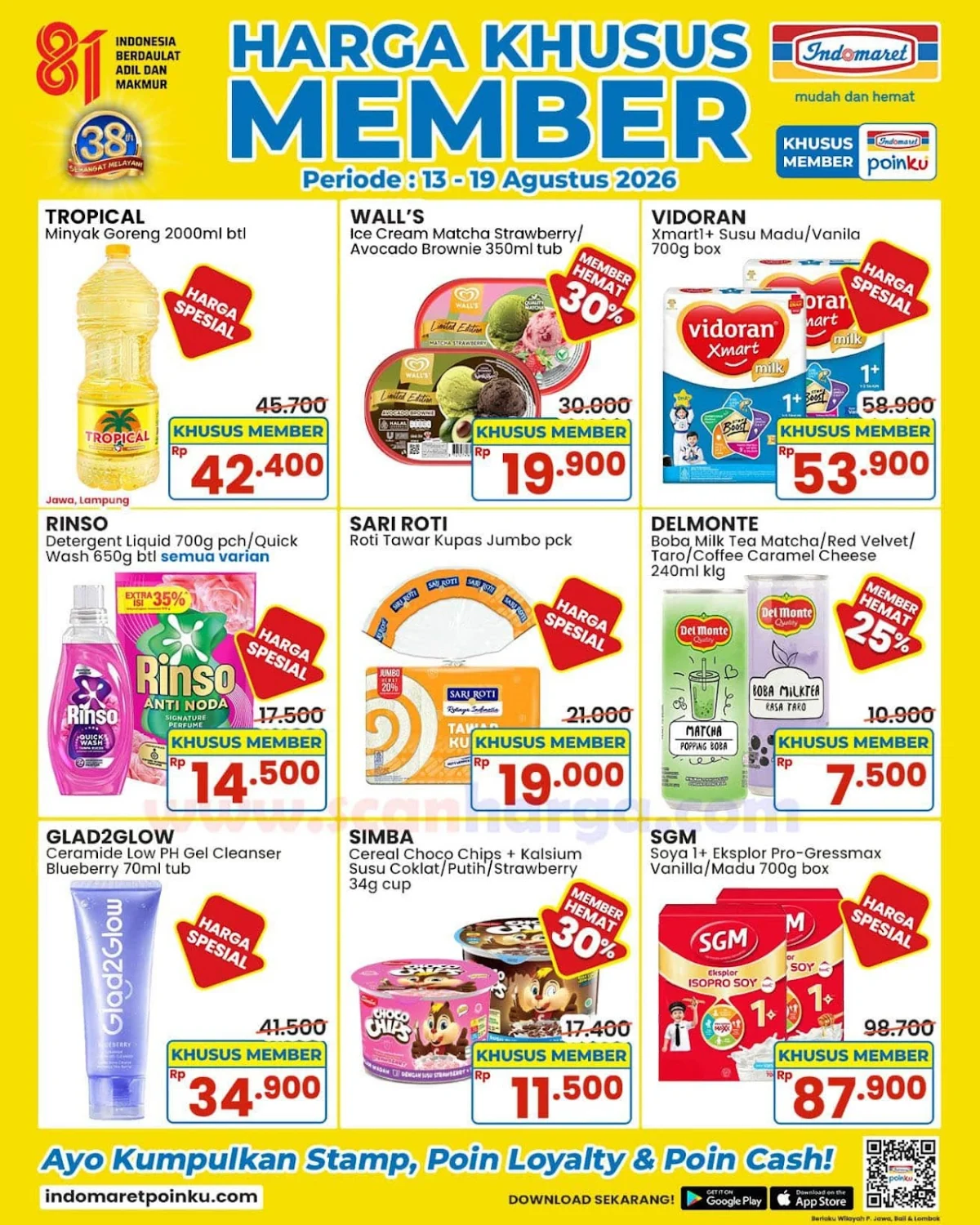 Promo Indomaret: Tebus Murah Produk Favorit 13-19 Agustus 2026
