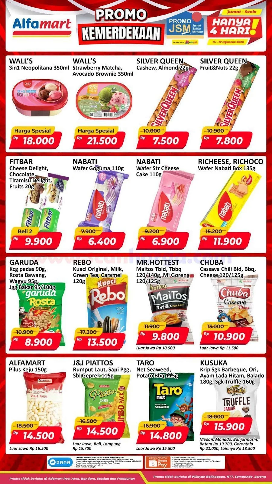 Promo JSM Alfamart 14-17 Agustus 2026: Hemat Belanja Akhir Pekan