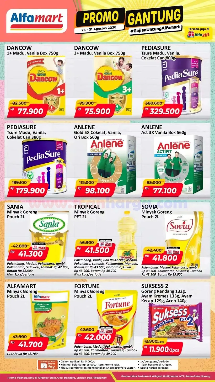 Promo JSM Alfamart 28-31 Agustus 2026: Diskon Gila Akhir Pekan!