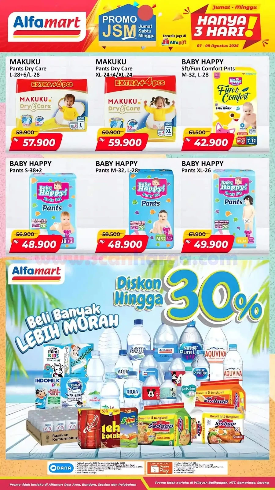 Promo JSM Alfamart 7-9 Agustus 2026: Diskon Gila-gilaan & Hemat Maksimal