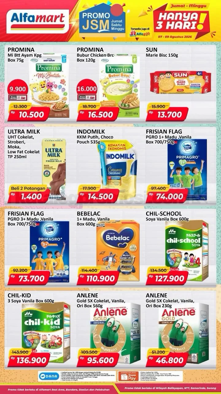 Promo JSM Alfamart 7-9 Agustus: Banjir Diskon & Cashback!