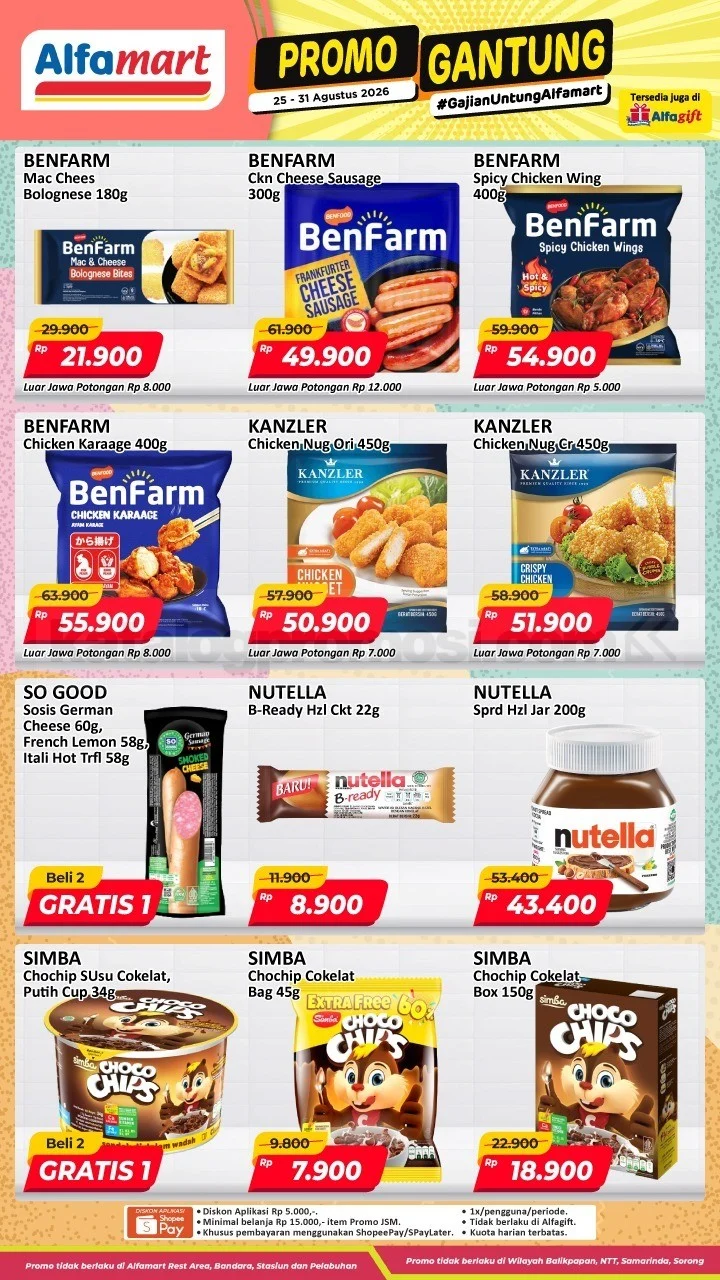 Promo JSM Alfamart: Belanja Hemat 27-31 Agustus 2026!
