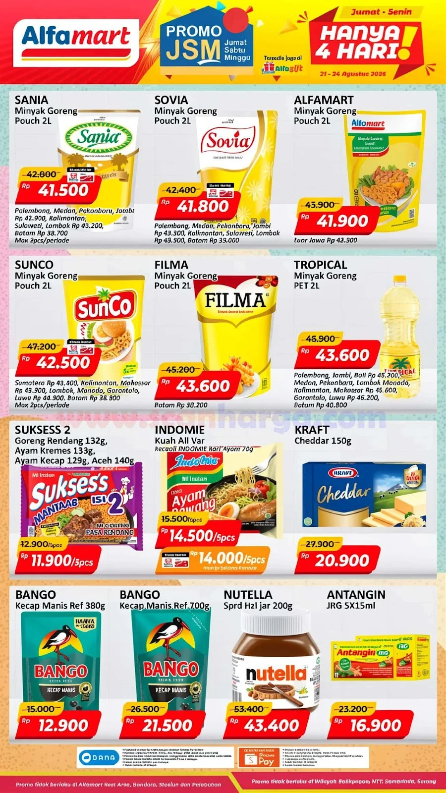 Promo JSM Alfamart: Diskon Heboh 21-24 Agustus 2026!