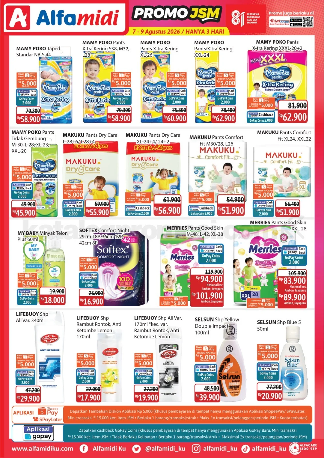 Promo JSM Alfamidi 7-9 Agustus 2026: Belanja Hemat Akhir Pekan!