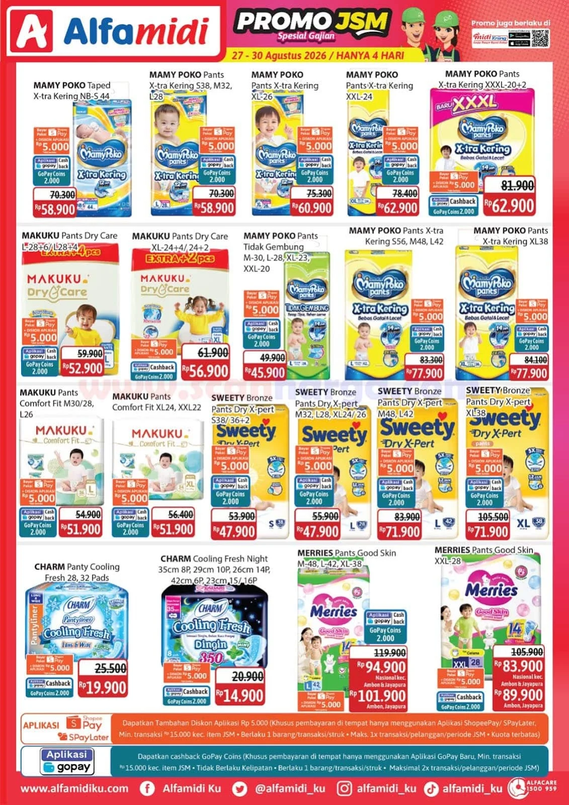 Promo JSM Alfamidi: Diskon Heboh Akhir Pekan 27-30 Agustus 2026