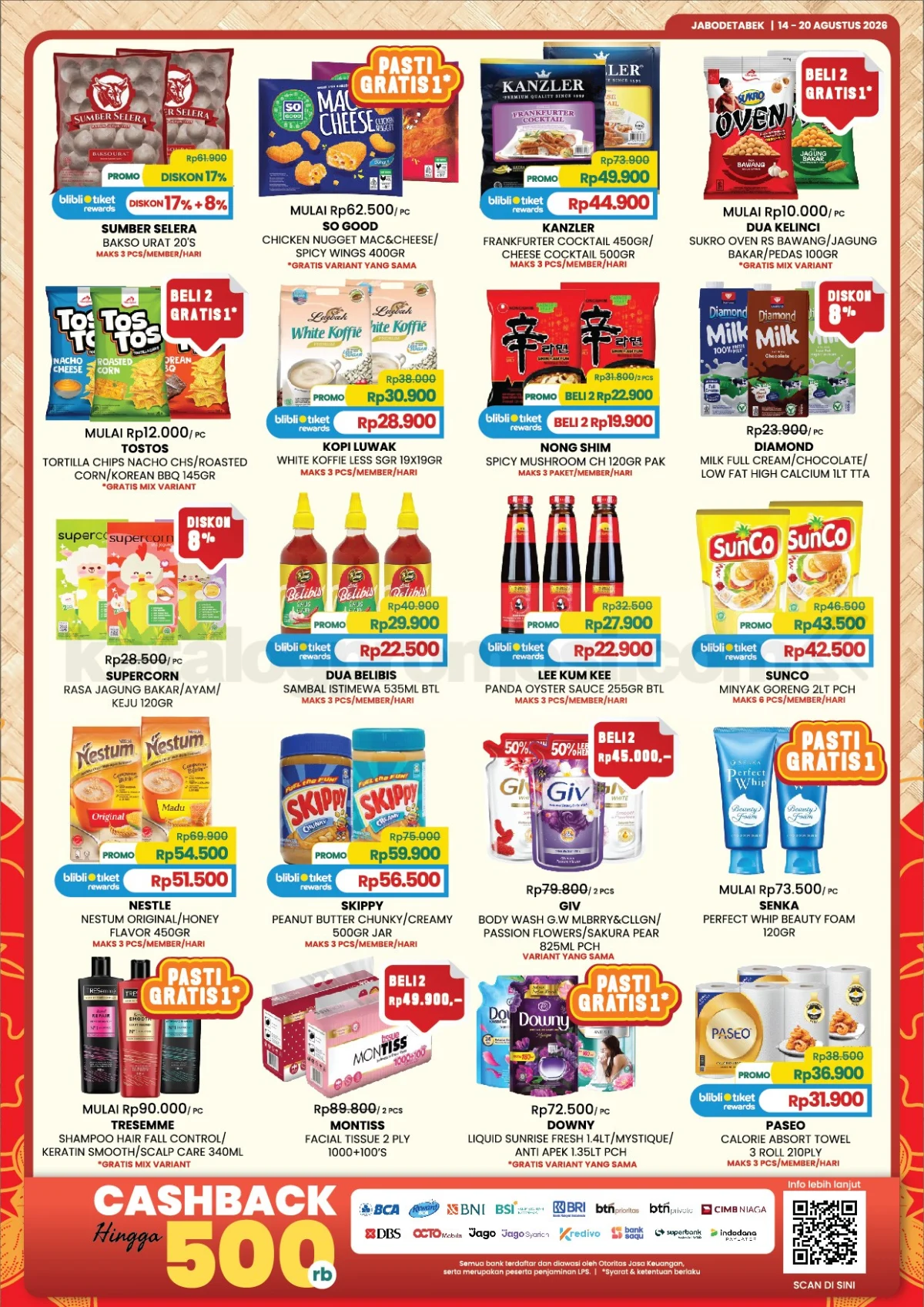 Promo JSM Farmers Market: Banjir Diskon 14-20 Agustus 2026