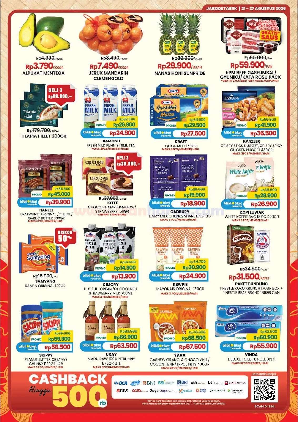 Promo JSM Farmers Market: Belanja Hemat 21-27 Agustus 2026