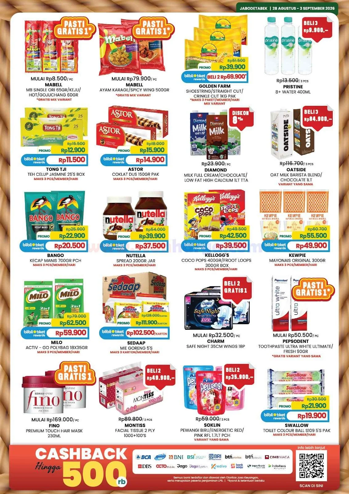 Promo JSM Farmers Market: Hemat Akhir Pekan 28 Agustus - 3 September 2026