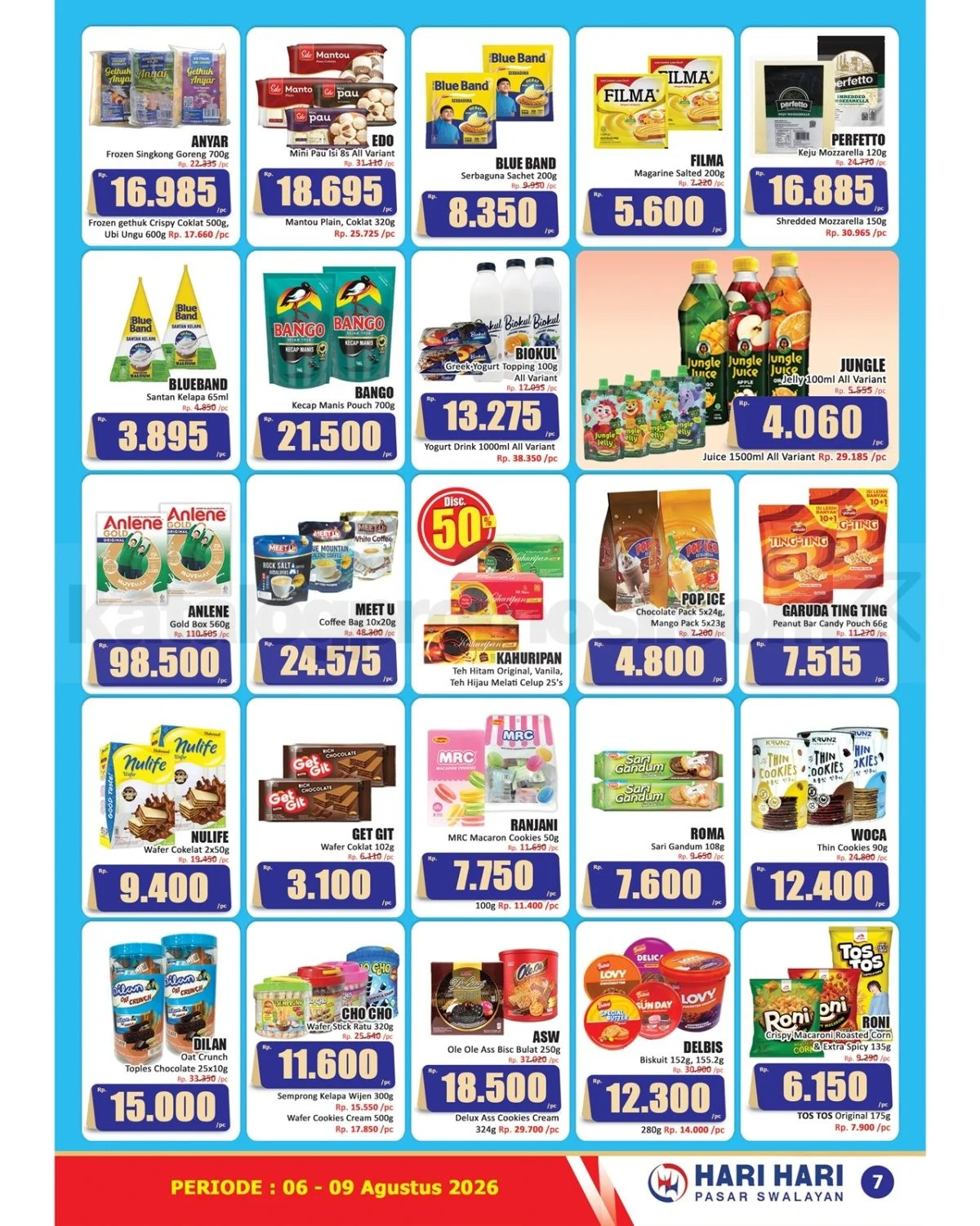 Promo JSM Hari Hari Swalayan 06-09 Agustus 2026: Belanja Hemat Akhir Pekan!