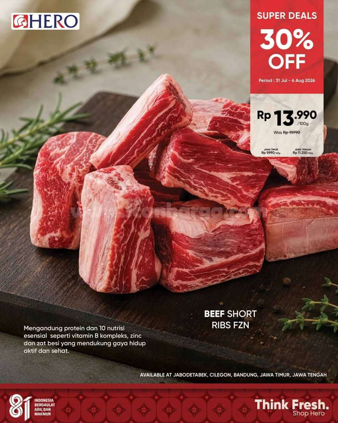 Promo JSM HERO: Diskon Akhir Pekan 31 Juli - 2 Agustus 2026