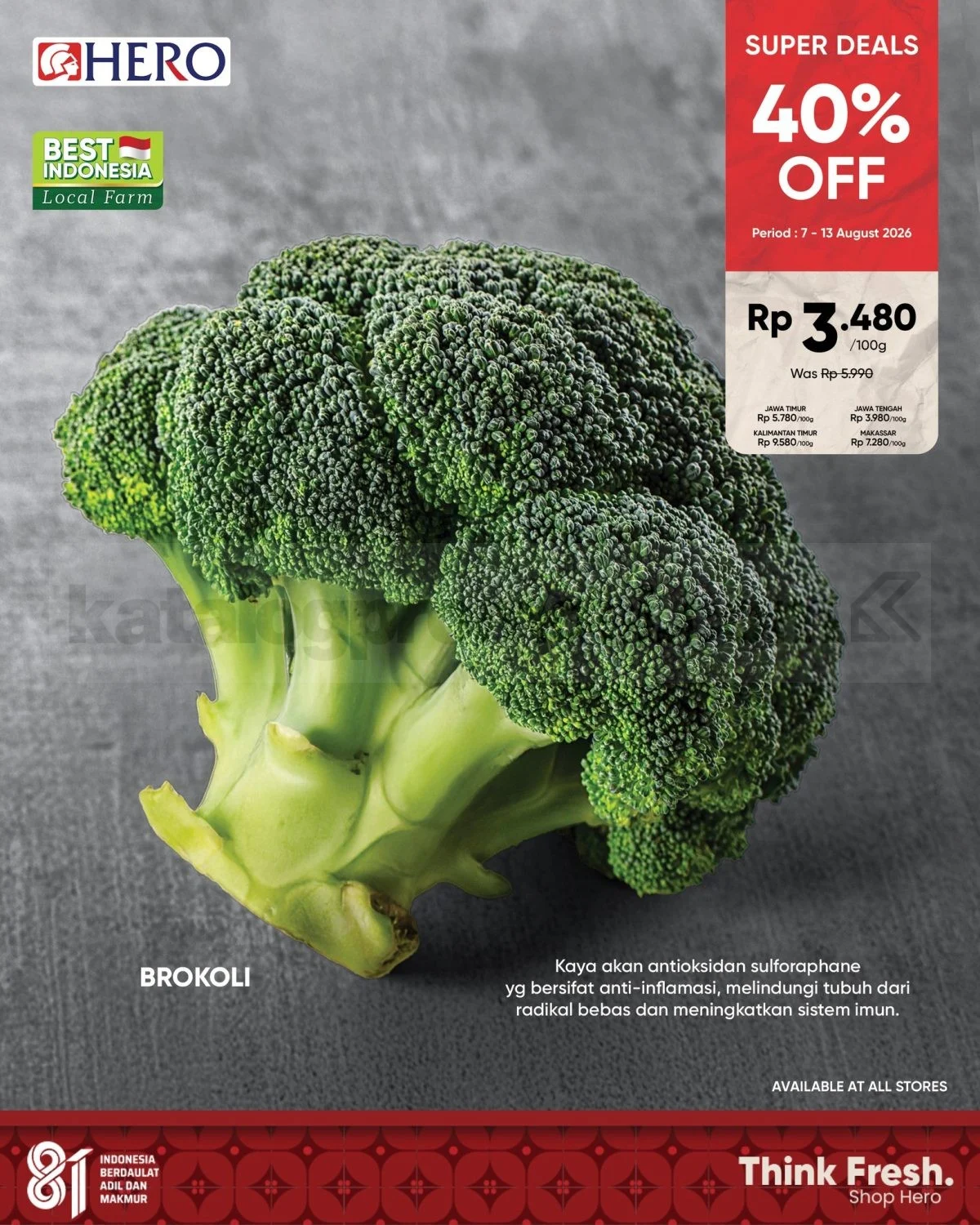 Promo JSM Hero Supermarket: Belanja Hemat 7-13 Agustus 2026