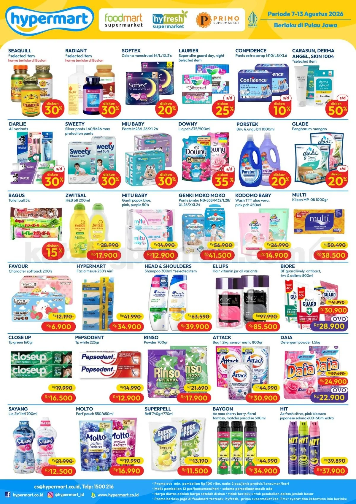 Promo JSM Hypermart: Diskon Seru 7-13 Agustus 2026!