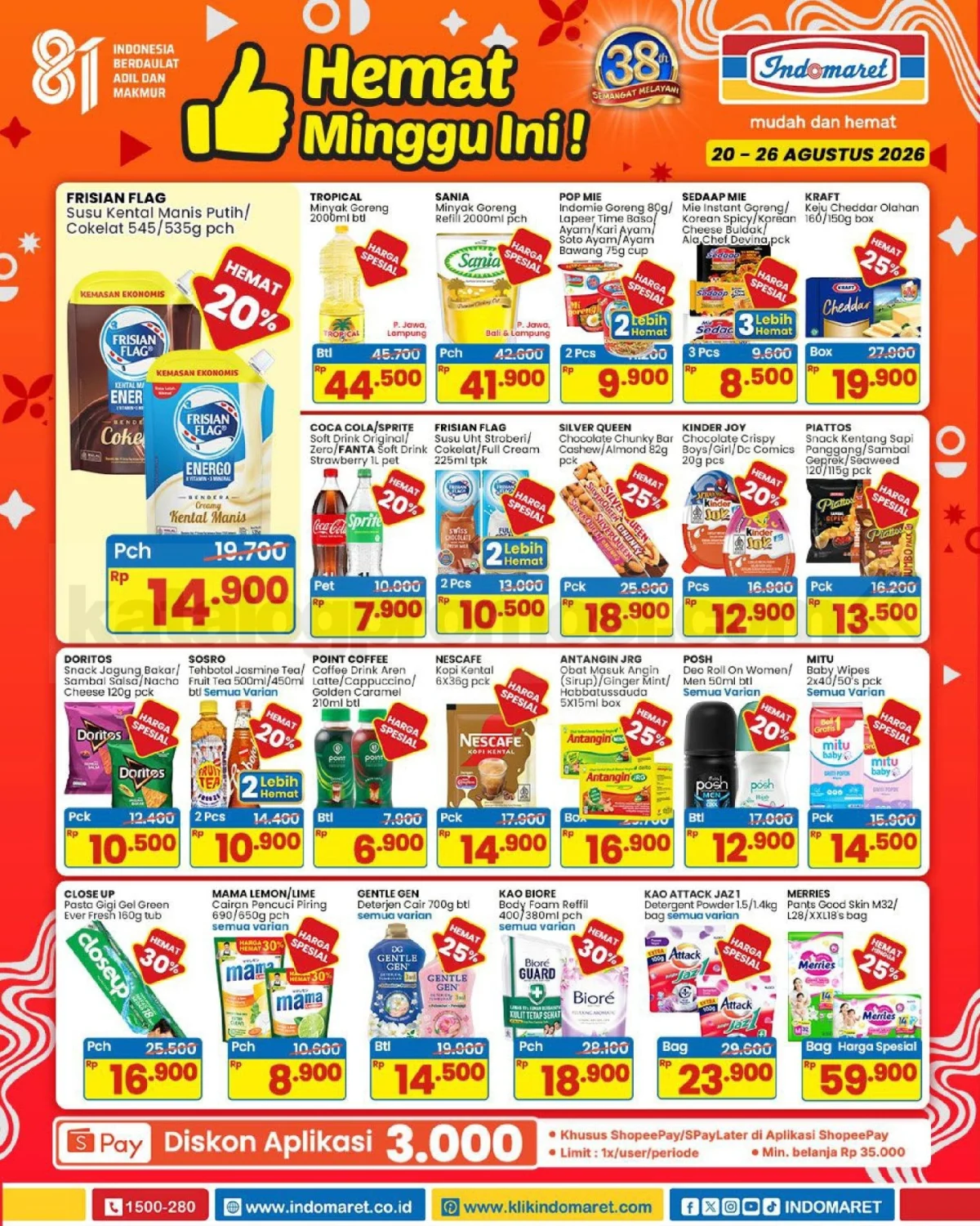 Promo JSM Indomaret 21-23 Agustus 2026: Hemat Weekend Anda!