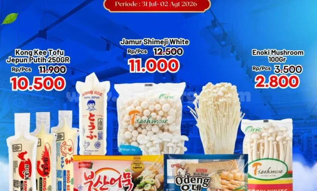 promo jsm samudra supermarket diskon akhir pekan 31 juli 2 agustus 2026