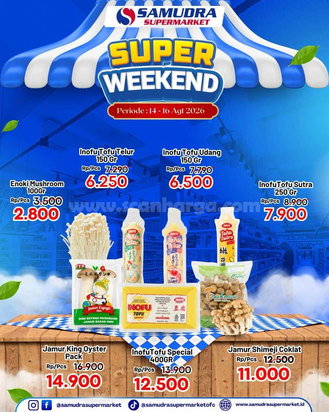 Promo JSM Samudra Supermarket: Diskon Heboh 14-16 Agustus 2026!