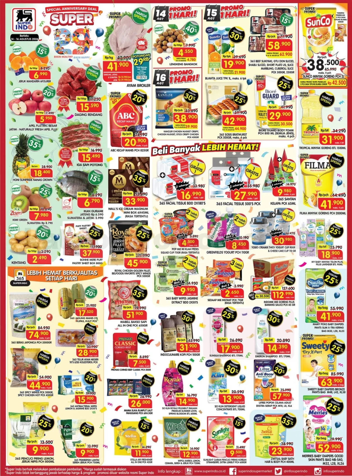 Promo JSM Super Indo: Diskon Weekend 21-23 Agustus 2026
