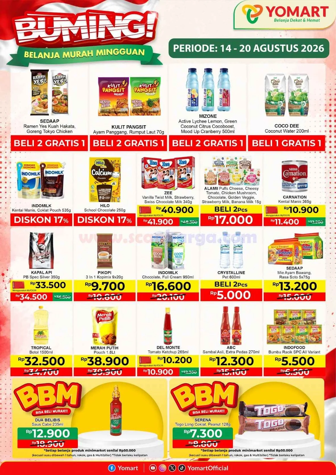 Promo JSM Yomart: Diskon Heboh 14-20 Agustus 2026!