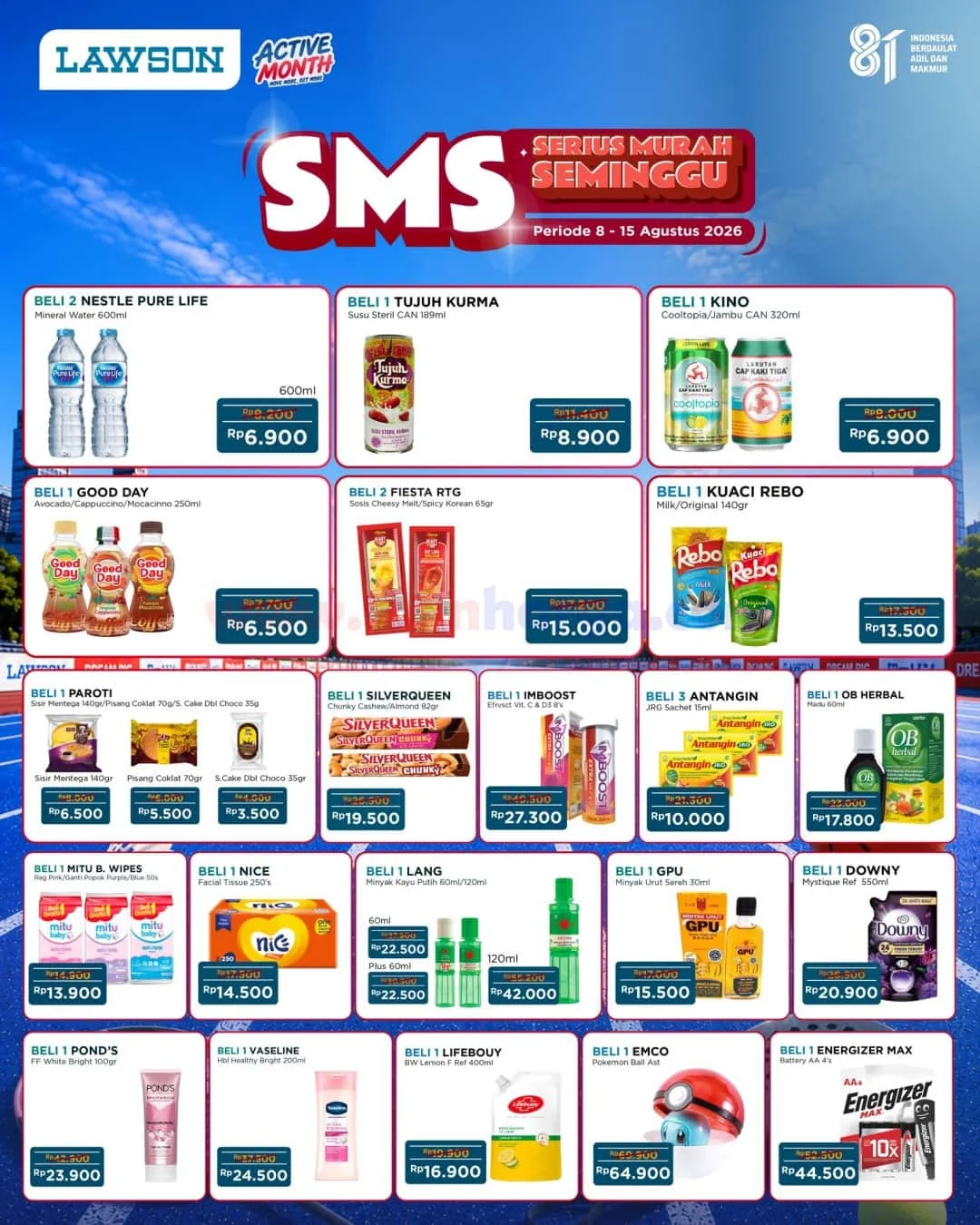 Promo Lawson SMS: Diskon Serius Seminggu Penuh!