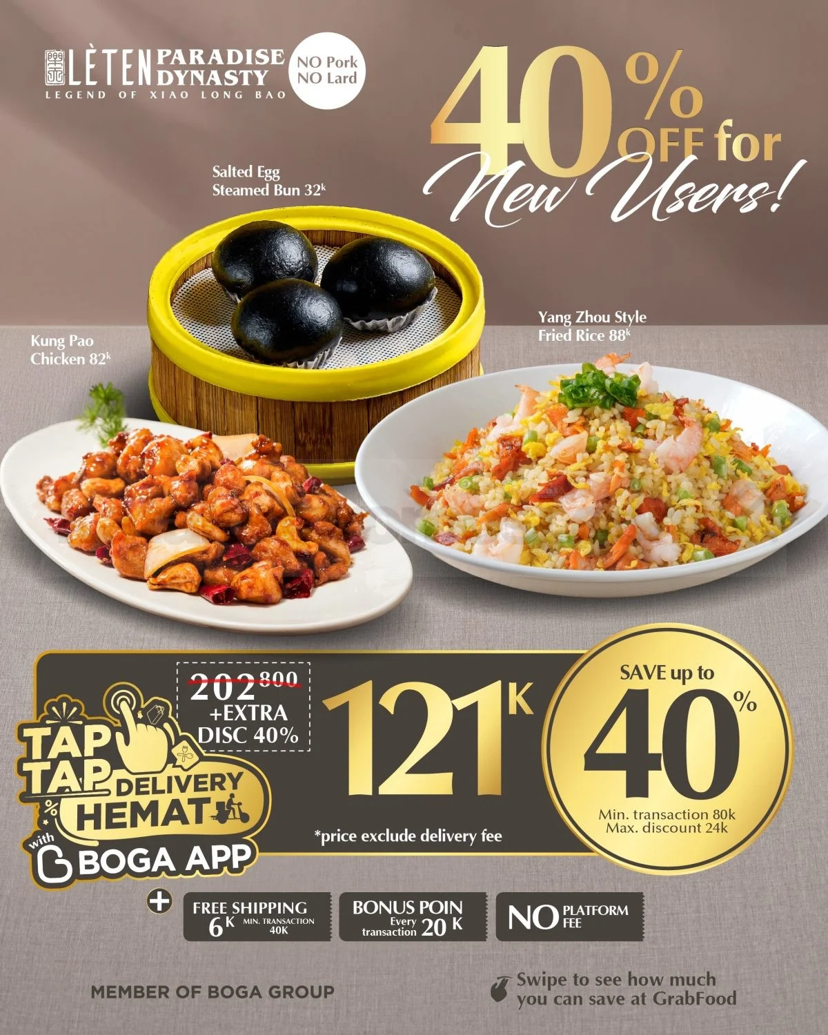 Promo Leten Paradise Dynasty: Diskon 40% & Paket Hemat Delivery