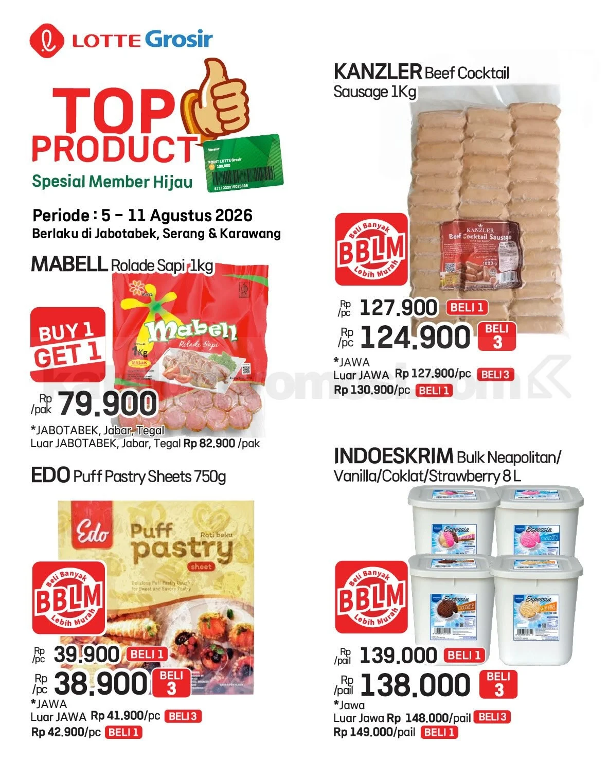 Promo LOTTE Grosir Super Heboh: 4-11 Agustus 2026!
