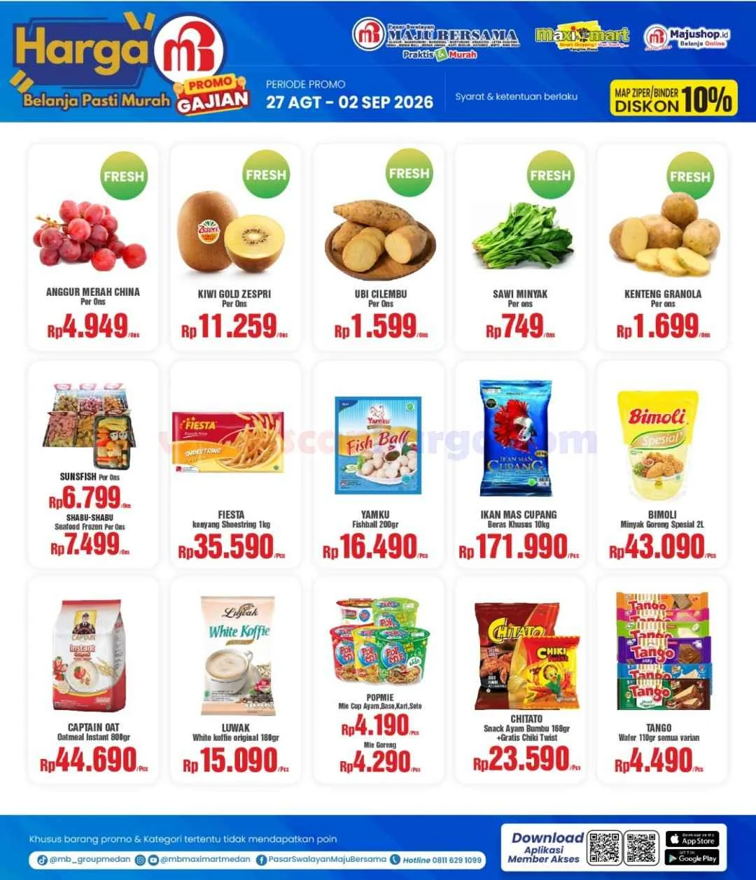 Promo Maximart: Diskon Belanja Hemat 27 Agustus - 2 September 2026