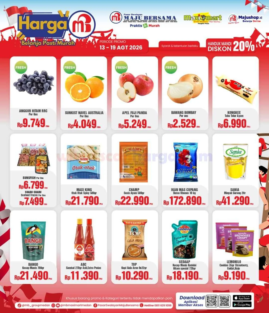 Promo Maximart: Katalog Diskon Belanja Hemat 13-19 Agustus 2026