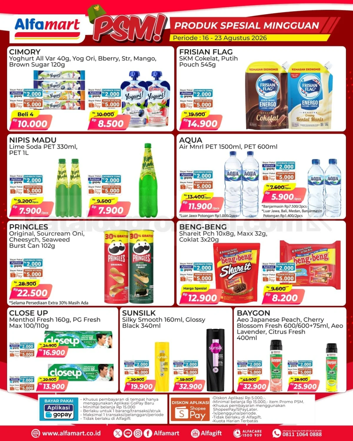 Promo PSM Alfamart: Belanja Hemat 16-23 Agustus 2026