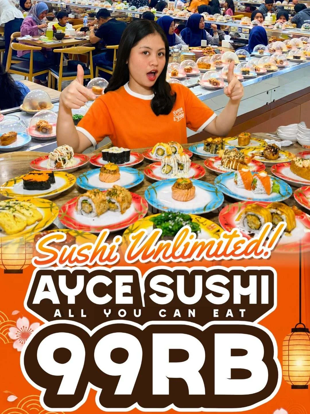 Promo Sushi Mentai: AYCE Sushi Rp 99.000 September Ini!
