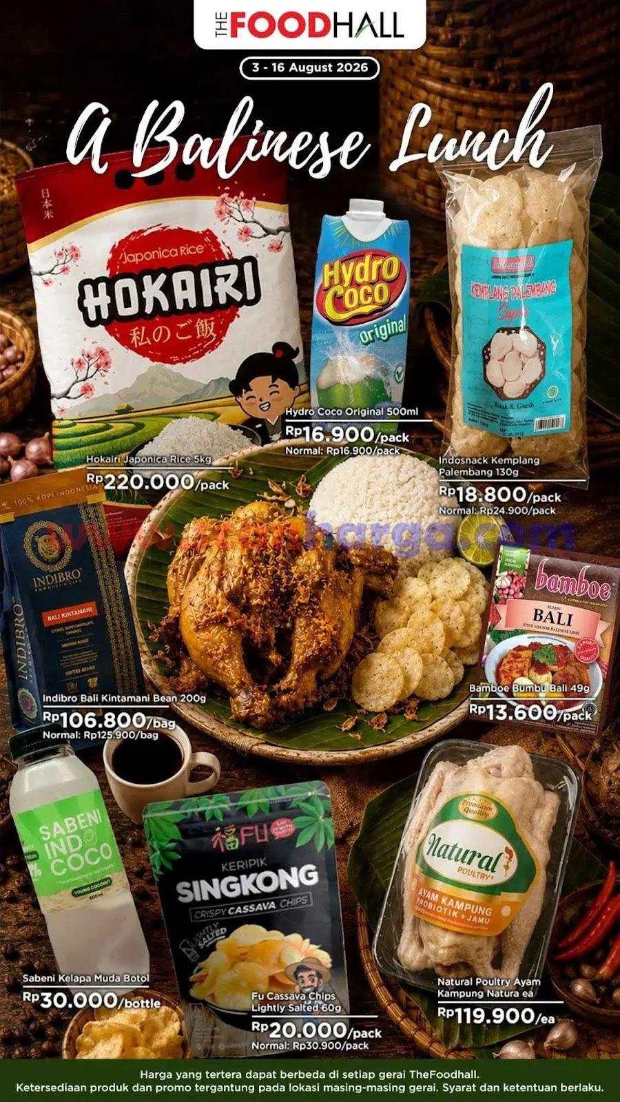 Promo The Foodhall Agustus 2026: Diskon Belanja Mingguan Hadir Kembali