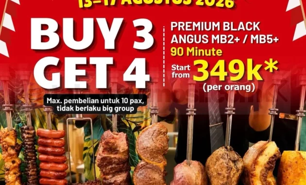 promo tucanos merdeka beli 3 gratis 4 ayce bbq spesial