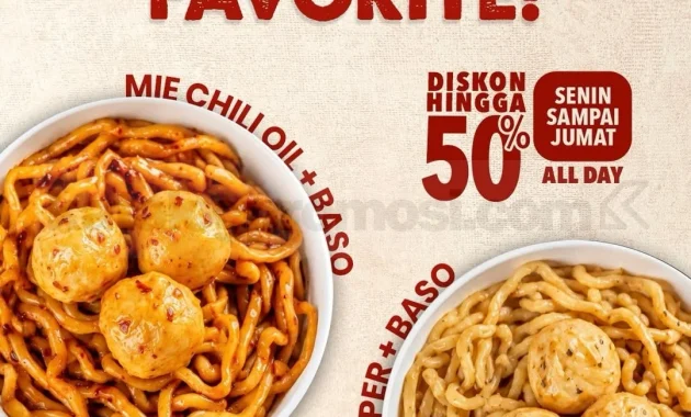 sapo oriental diskon 50 menu mie favorit mulai 10 ribu