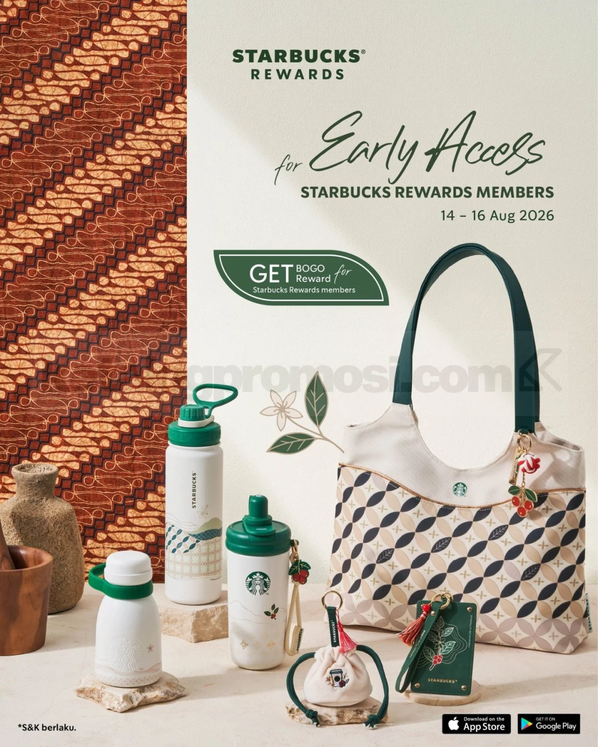 Starbucks Beri BOGO Reward untuk Member di Promo Merdeka